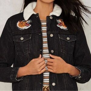 Glamorous Catch a Tiger Denim Jacket